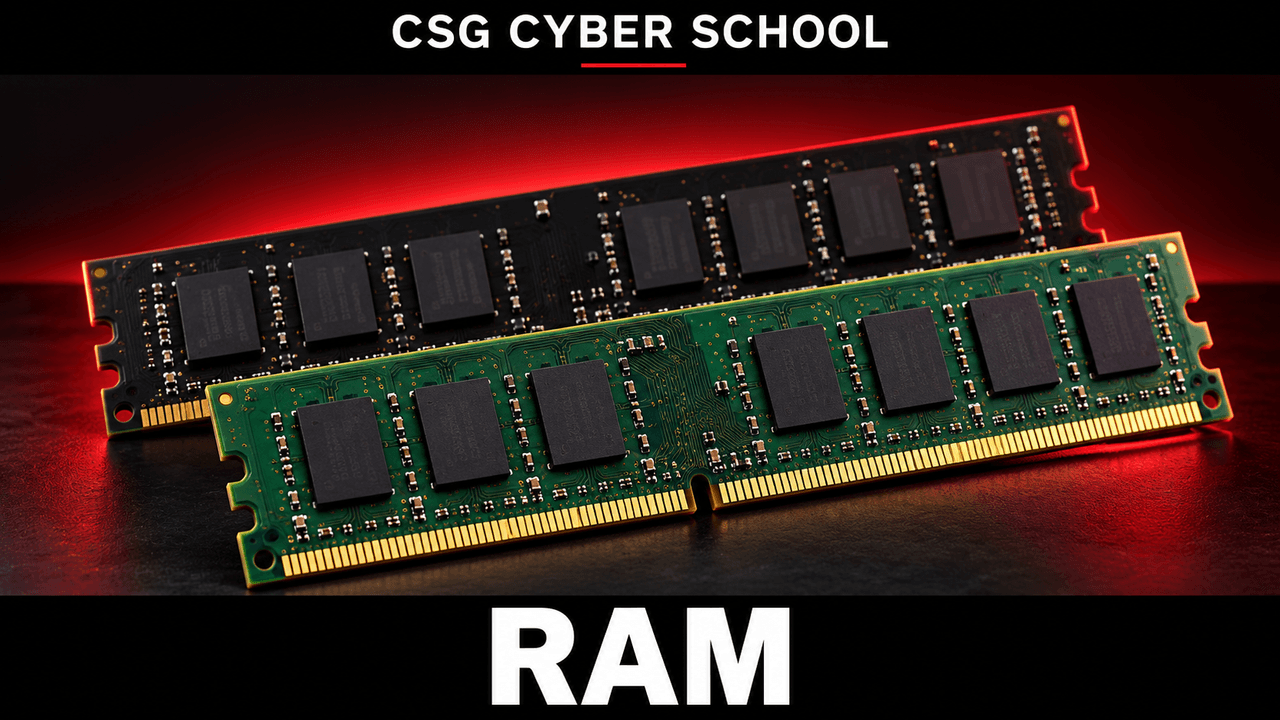 RAM modules inside the Memory Unit, CSG Cyber School